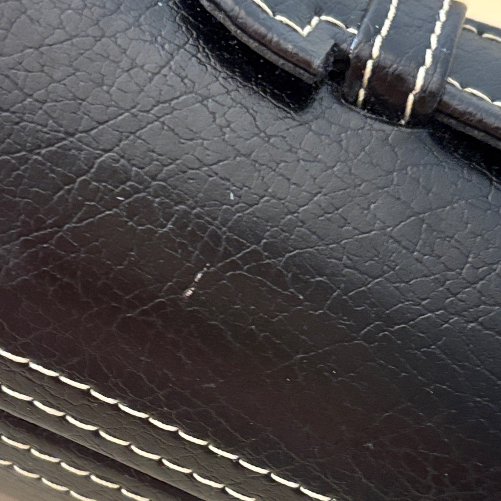 Jeun Bang Vintage Leather Travel Cylinder Jewelry Case. - Picture 4 of 14